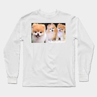 Boo Dogs Long Sleeve T-Shirt